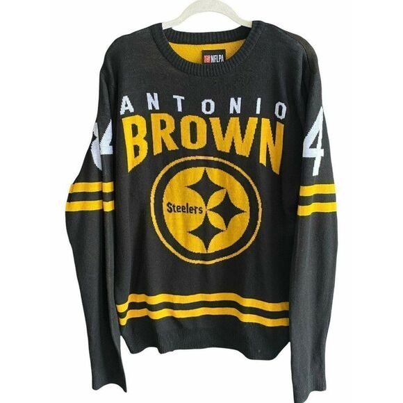 NFLPA Other - Pittsburgh Steelers Mens Sweater Antonio Brown #84‎ Size Large